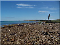  : Flotta: shipwreck on the shore of Pan Hope by Chris Downer