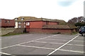 TV4898 : Back of the Barn Theatre, Saxon Lane car park, Seaford by Robin Stott