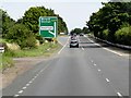  : Eastbound A47, Exit to Swaffham by David Dixon