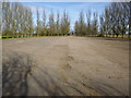 TL1086 : Remains of runway at Polebrook Airfield by Richard Humphrey