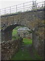 SD8790 : Disused railway bridge, footpath north of Hawes by Karl and Ali