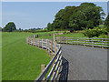 NX9983 : Partridge Cottage Caravan Site by Oliver Dixon