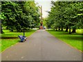 SJ3788 : Sefton Park, Path to the Samuel Smith Obelisk by David Dixon