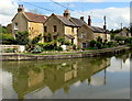 ST8059 : Reflections on the canal, Avoncliff by Jaggery