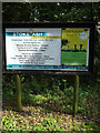 TM1171 : Stoke Ash Baptist Church sign by Geographer