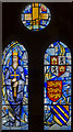 SK8770 : Queen Eleanor Stained glass window, All saints' church, Harby by Julian P Guffogg