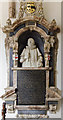 SK9239 : Monument to Richard Brownlow, Ss Peter & Paul church, Belton by Julian P Guffogg