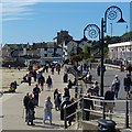 SY3391 : The promenade, Lyme Regis by Robin Drayton