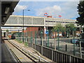 TQ3982 : West Ham railway and DLR station, Greater London by Nigel Thompson