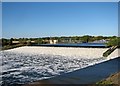 SK5335 : Beeston Weir by John Sutton