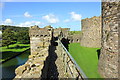 SH6076 : The Outer Curtain Wall of Beaumaris Castle by Jeff Buck