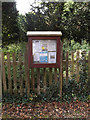 TM1957 : St.Mary's Church Notice Board by Geographer