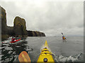 NG4076 : Stack east of Rubha Hunish by Andy Waddington