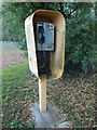 TF0554 : Ashby de la Launde: payphone in Church Avenue by Chris Downer