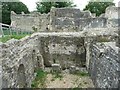 TQ4109 : St Pancras Priory, Lewes - Original latrine block by Rob Farrow