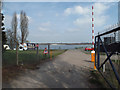 SK0307 : Entrance to Chase Watersports Centre, Chasewater Country Park, near Brownhills by Robin Stott