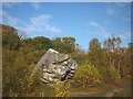 SD4875 : Shelter Stone and autumn colours, Trowbarrow by Karl and Ali