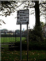 TM0024 : Roadsign on Wimpole Road by Geographer