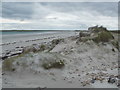 HY6324 : Stronsay: dunes backing Sand of Rothiesholm by Chris Downer