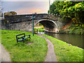 SD5407 : Leeds and Liverpool Canal, Gathurst Bridge by David Dixon