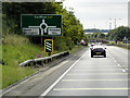 TG1311 : Westbound A47 approaching Roundabout near Easton by David Dixon