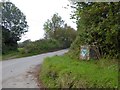 SS6934 : Exmoor National Park boundary near Brayford by David Smith