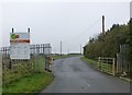 NZ2689 : Access to Sita Waste Management Ashington by Russel Wills