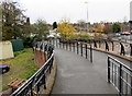 SJ6910 : Elevated walkway, Oakengates, Telford by Jaggery