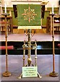 SJ9594 : St Stephen's Lectern by Gerald England