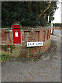 TM0532 : Castle Hill Postbox by Geographer