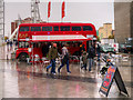 SJ8097 : Big Red Bus Bar on Lowry Plaza by David Dixon