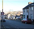 ST3087 : Warning sign - playground ahead, Baneswell, Newport by Jaggery