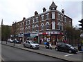 TQ2284 : Post Office and other businesses, High Road, Willesden by David Smith