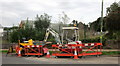 SX9065 : Roadworks, Torre by Derek Harper