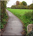 SU9677 : Path from Eton towards Slough by Jaggery