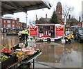 SJ9494 : Blood Bikes in the rain by Gerald England