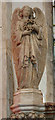 TL7786 : St Peter, Brandon - Reredos detail by John Salmon