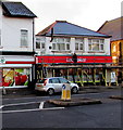 ST3388 : Scaffolding on Ladbrokes, Chepstow Road, Newport by Jaggery