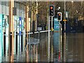 SE2635 : Trolley abandoned in the floods by Stephen Craven