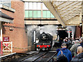 SD8010 : Flying Scotsman Arrives at Bury by David Dixon