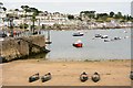 SX1251 : Polruan beach and ferry pier by Oliver Mills