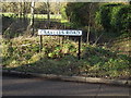 TL1312 : Cravells Road sign by Geographer