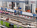 SJ8397 : Construction site for St Peter's Square Metrolink Stop (January 2016) by David Dixon