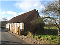 SK6485 : Outbuilding at Jubilee Farm near Torworth by John Slater