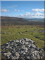 SD4384 : Limestone grassland on Yewbarrow by Karl and Ali