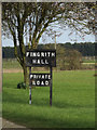 TL6003 : Fingrith Hall sign by Geographer