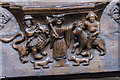 TA0339 : Misericord N9, St Mary's church, Beverley by Julian P Guffogg