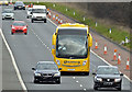 J2967 : Chambers coach, M1, Ballyskeagh (March 2016) by Albert Bridge