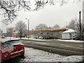 SJ9594 : Dowson Road in the snow by Gerald England