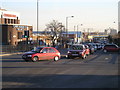 NZ2766 : Traffic on Benfield Road, Newcastle upon Tyne by Road Engineer